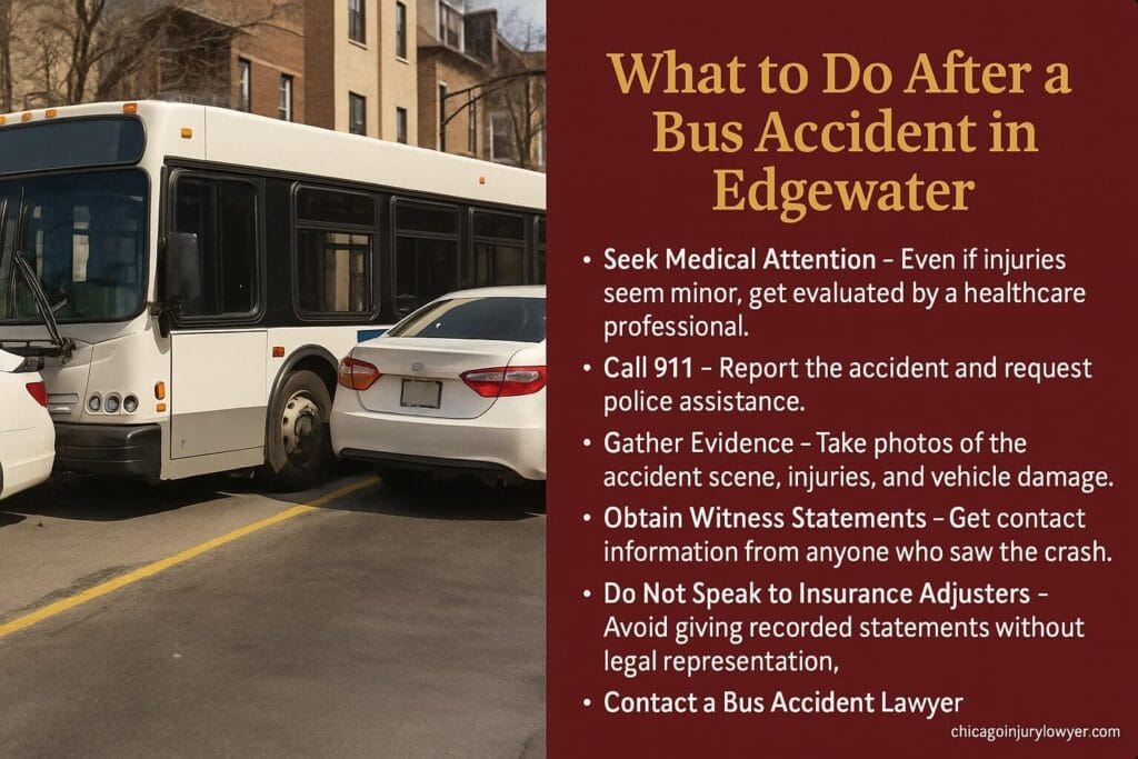 What to Do After a Bus Accident in Edgewater
