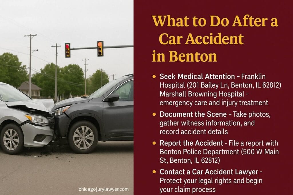 What to Do After a Car Accident in Benton