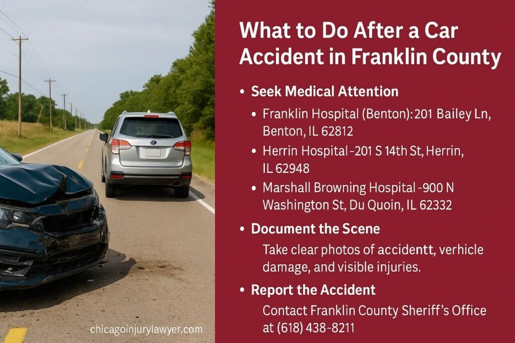 What to Do After a Car Accident in Franklin County