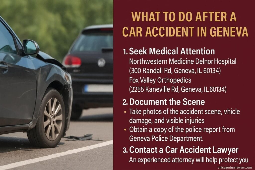 What to Do After a Car Accident in GenevaWhat to Do After a Car Accident in Geneva