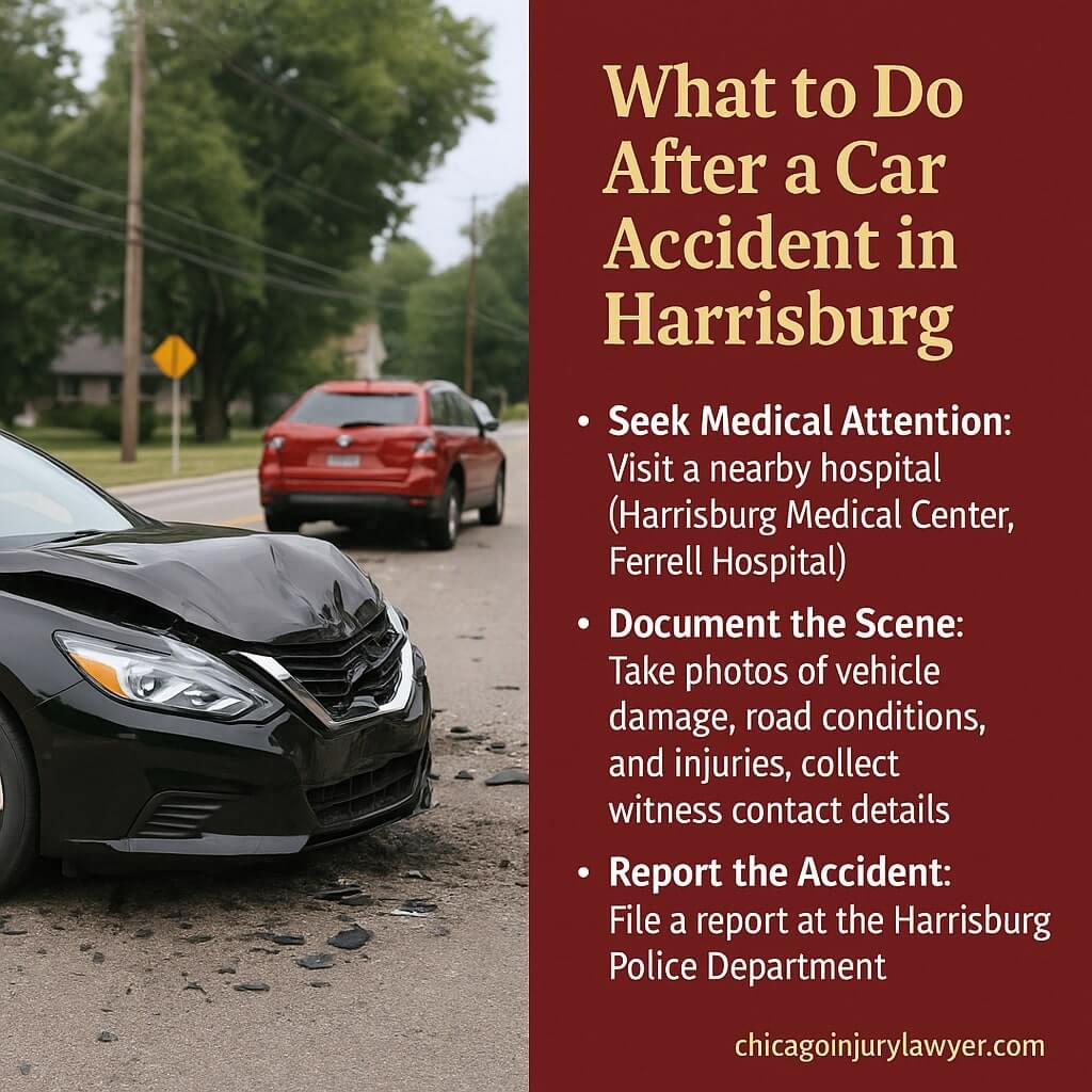 What to Do After a Car Accident in Harrisburg