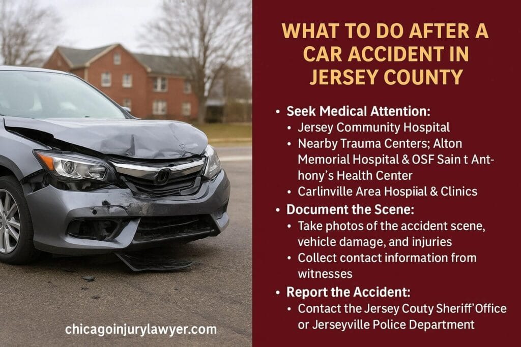What to Do After a Car Accident in Jersey County