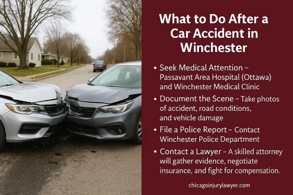 What to Do After a Car Accident in Melrose Park