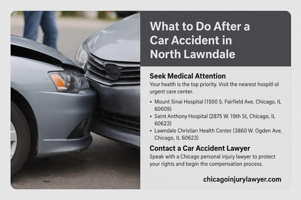 What to Do After a Car Accident in North Lawndale