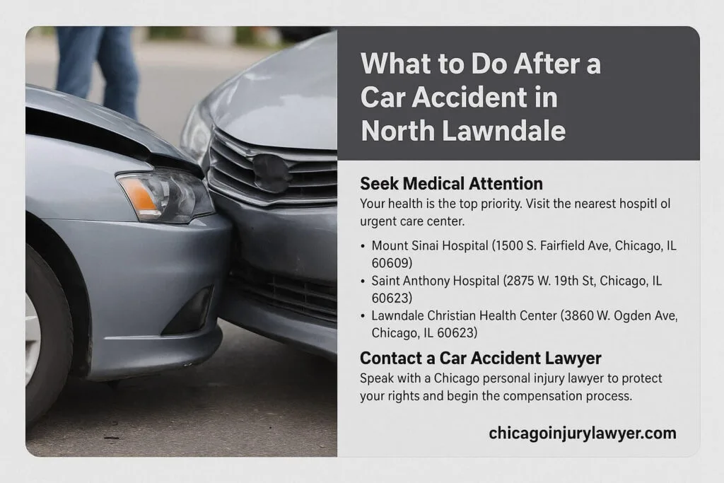 What to Do After a Car Accident in North Lawndale