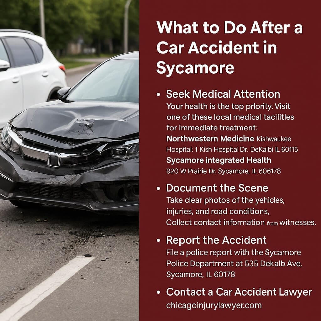 What to Do After a Car Accident in Sycamore