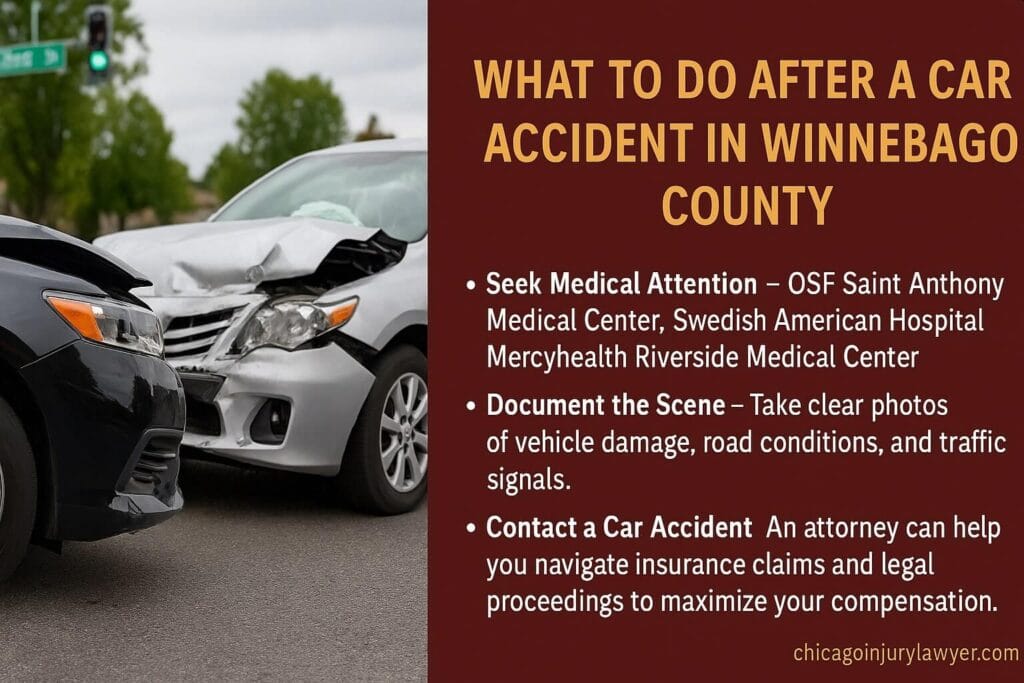 What to Do After a Car Accident in Winnebago County