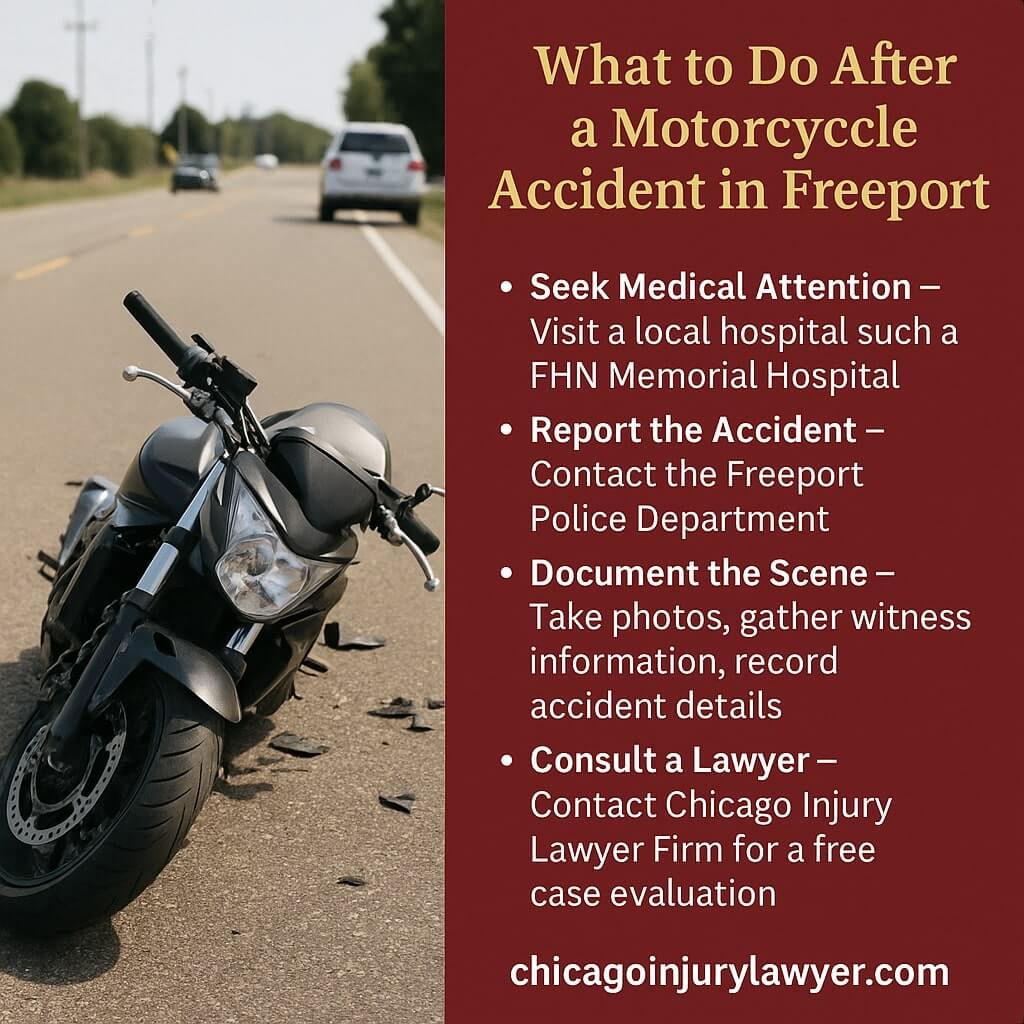 What to Do After a Motorcycle Accident in Freeport