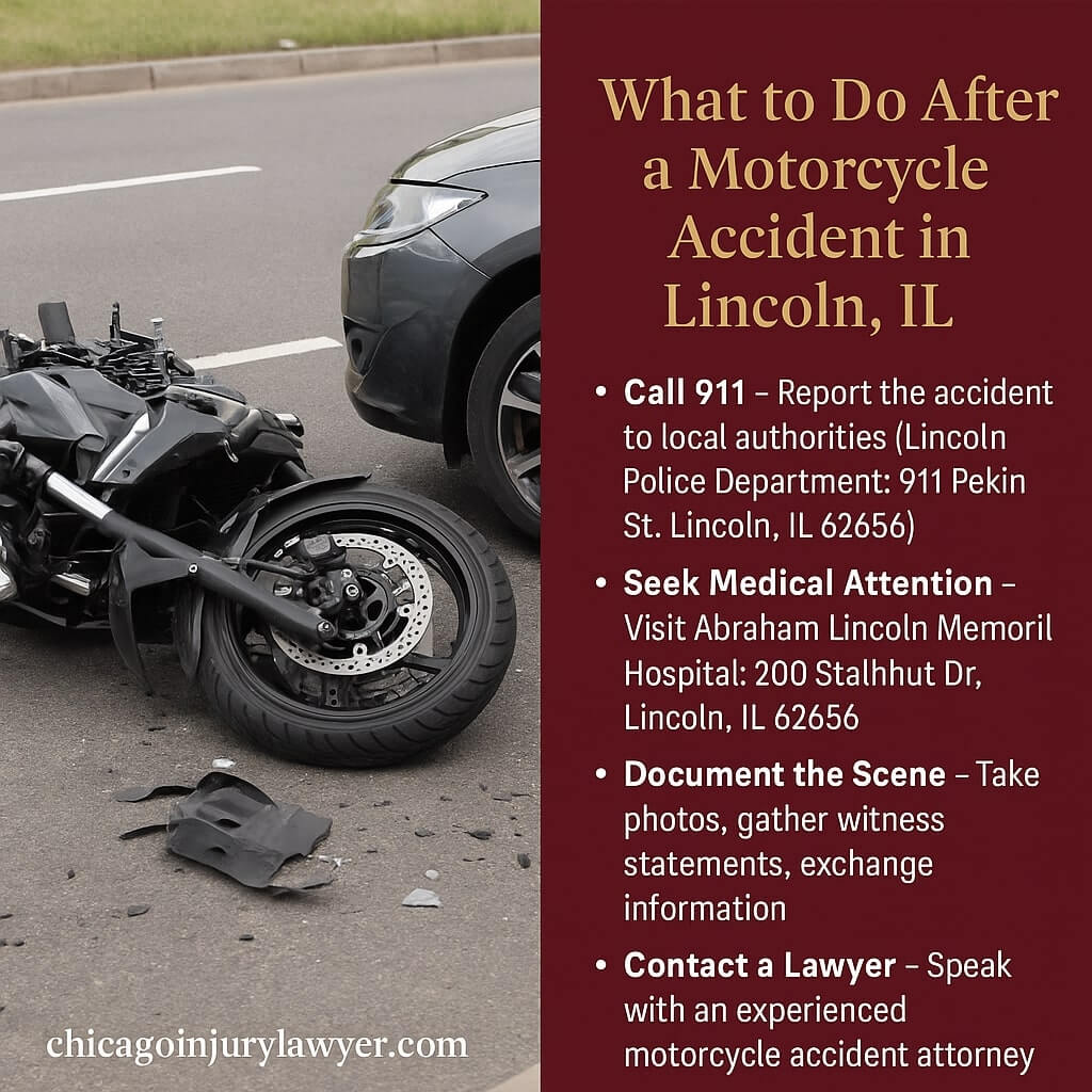 What to Do After a Motorcycle Accident in Lincoln