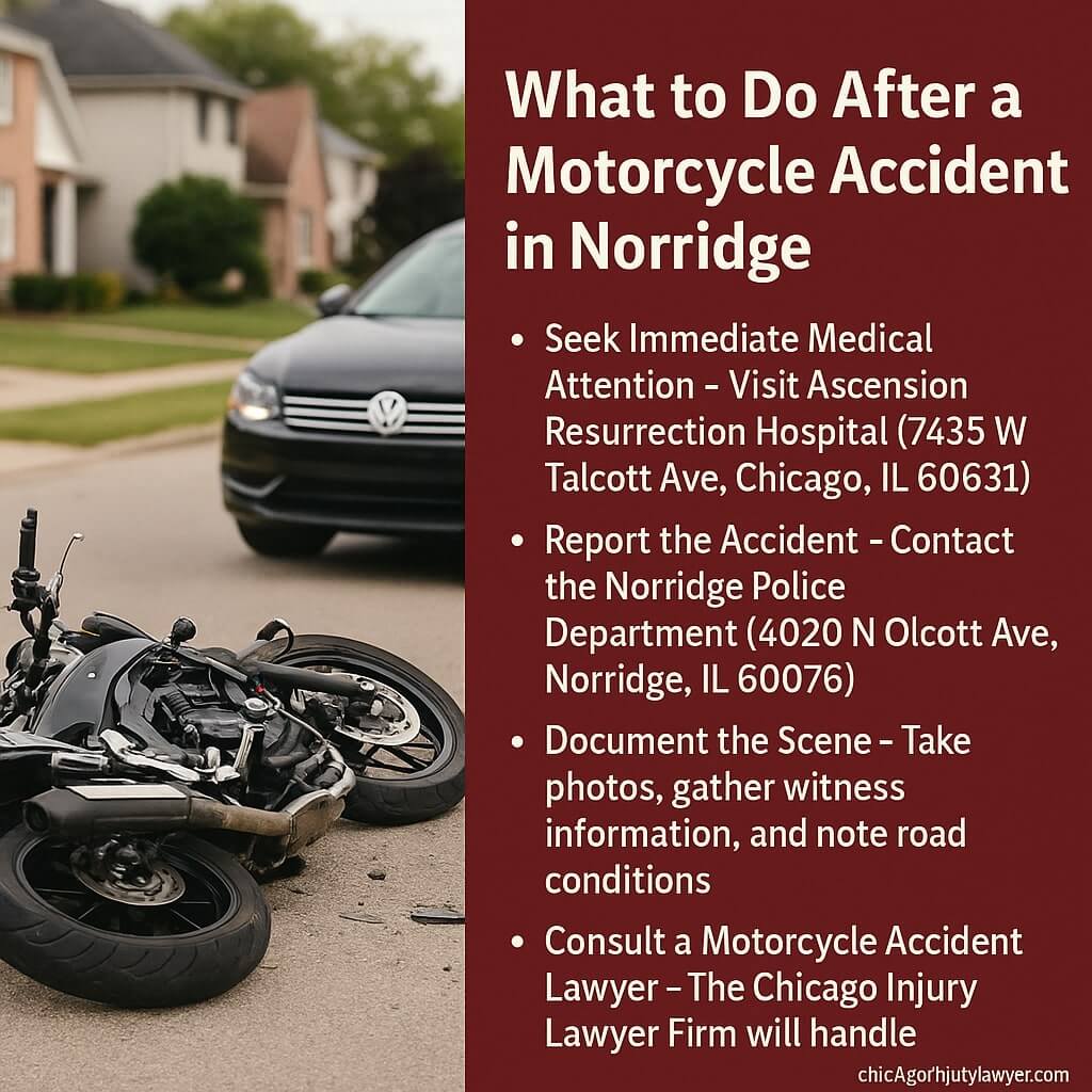 What to Do After a Motorcycle Accident in Norridge