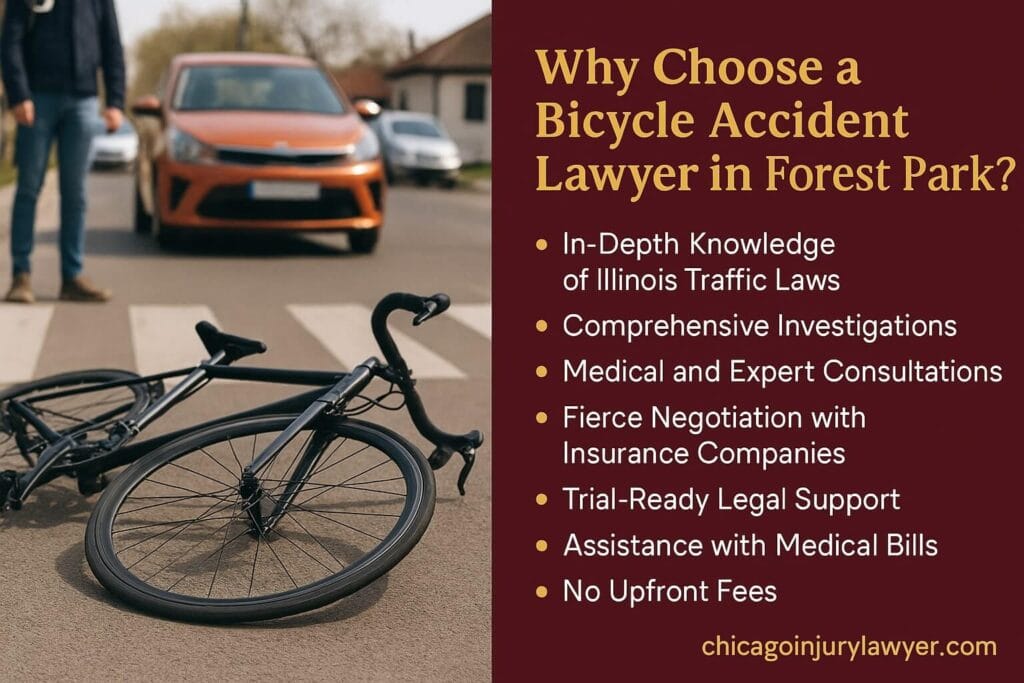 Why Choose a Bicycle Accident Lawyer in Forest Park