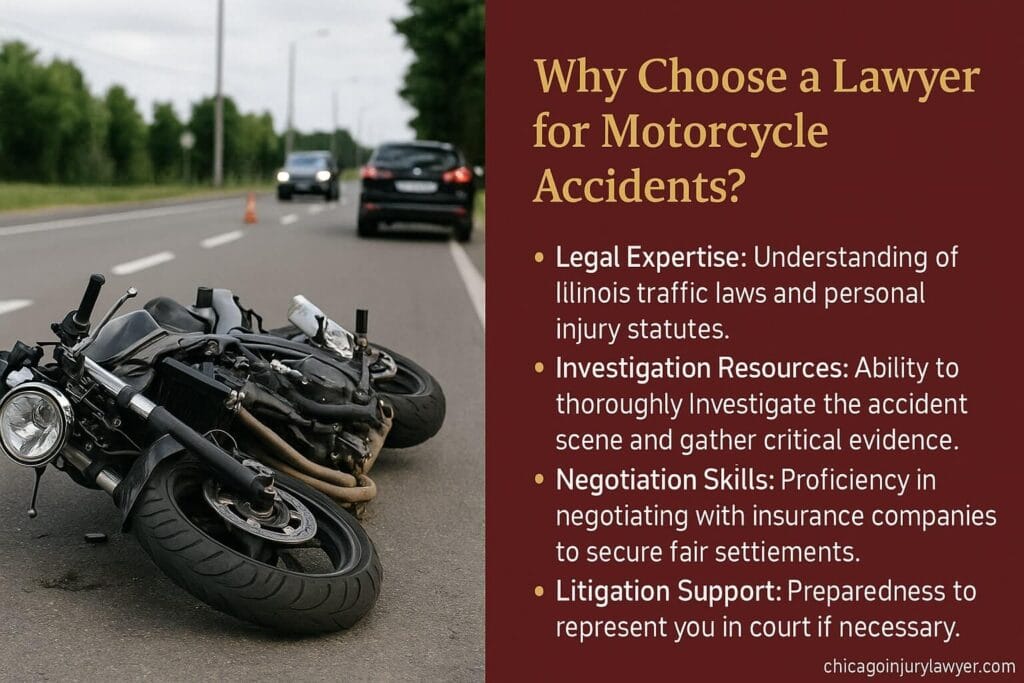 Why Choose a Lawyer for Motorcycle Accidents