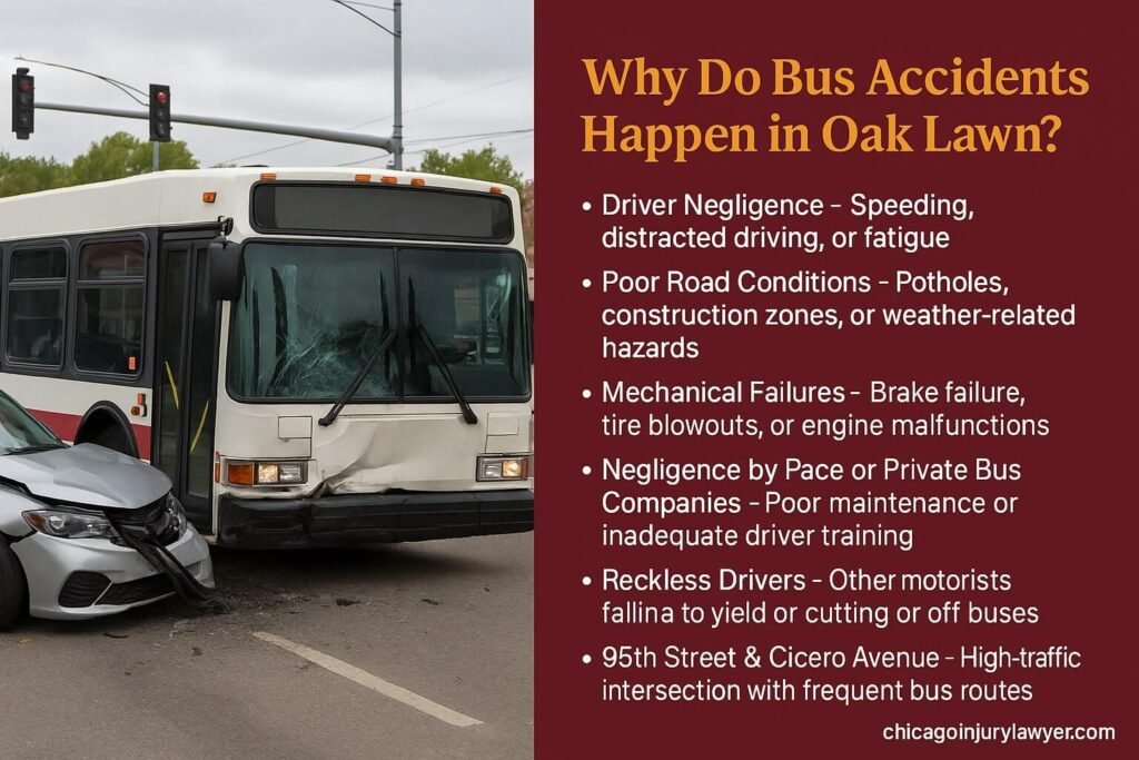 Why Do Bus Accidents Happen in Oak Lawn