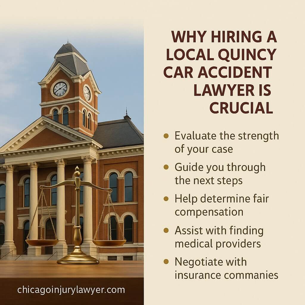 Why Hiring a Local Quincy Car Accident Lawyer Is Crucial